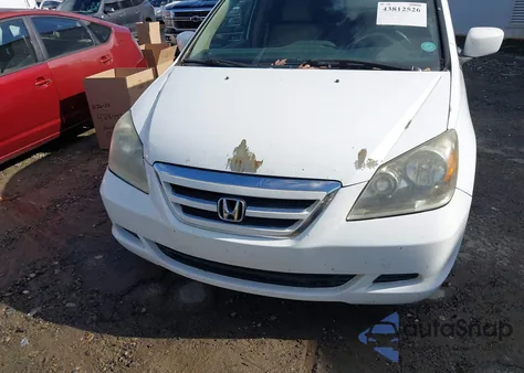 2007 Honda Odyssey Ex z USA, uszkodzony, nr VIN 5FNRL38497B141491